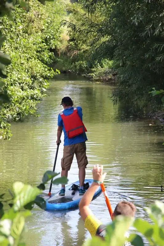 paddle sur la Lys